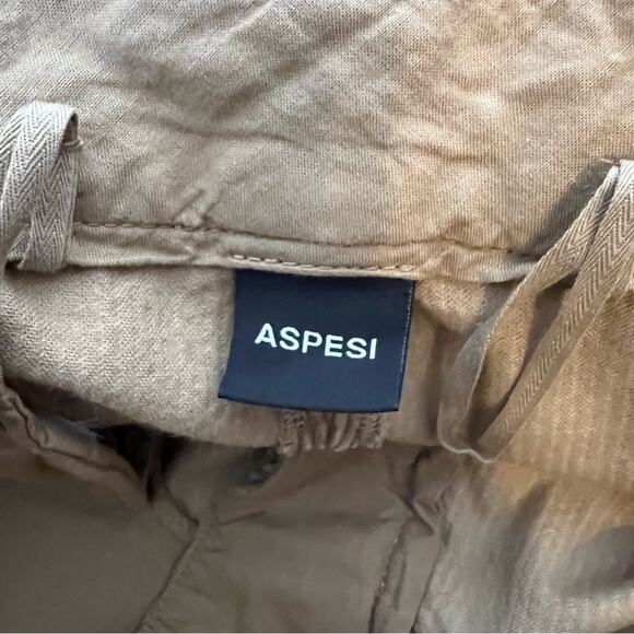 Aspesi corduroy straight leg trouser pants brown sz 46 - Picture 8 of 8